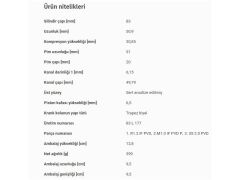 PİSTON 83,00MM M.BENZ M270 13-19