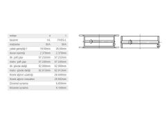ANA YATAK 0,75 TK. OPEL AST.F-G KAD.D-E VEC.A-B 81-