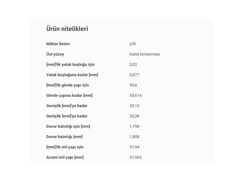 KOL YATAK STD M.BENZ OM651 08-