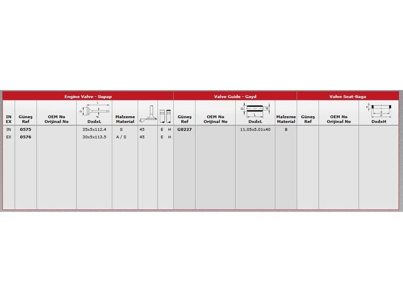SUPAP IN.8 EX.8 BMW N45
