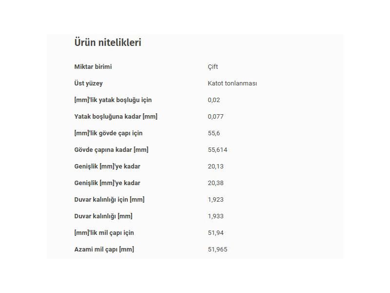 KOL YATAK 0,25 M.BENZ OM651 08-