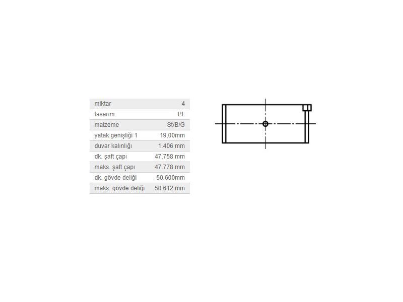 KOL YATAK STD TK. VAG 80 10 A3 A4 A6 BO1 CAD1-2 GO1-2-3-4 JET2 LT28-40 PAS PO3 T4 T5 83-