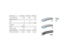 SEGMAN SETİ 86,50MM M.BENZ 110 123 72-91