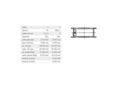 ANA YATAK 0,50 TK. M.BENZ OM615 616 72-01