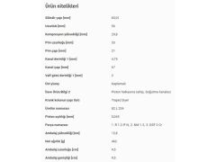 PİSTON 83,01MM VAG A3 A4 A5 PASSAT 06-