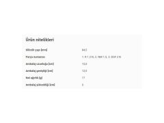 SEGMAN SETİ 84,50MM VAG A4 A5 A6 A7 A8 TOUAREG 10-19