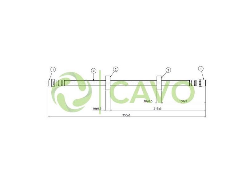 FREN HORTUMU ÖN VAG T4 1.9 2.4.2.5TDI