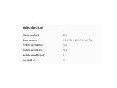 SEGMAN SETİ 76,50MM VAG A3 GO5 JET3 PAS PO4 02-19