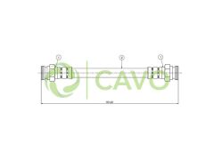 FREN HORTUMU ARKA VAG GO3 91-97