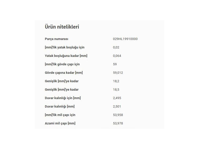 ANA YATAK STD VAG A1 A3 A4 A5 A6 BO1 CAD3 CRAFT GO4-5-6 JET3-4 PAS PO5 T5 00-