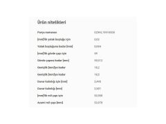 ANA YATAK STD VAG A1 A3 A4 A5 A6 BO1 CAD3 CRAFT GO4-5-6 JET3-4 PAS PO5 T5 00-