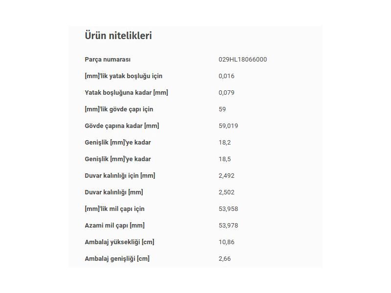 ANA YATAK STD VAG A2 PO4-5 99-