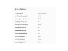 ANA YATAK STD VAG A1 A2 A3 BO1 CAD2-3 GO3-4-5 JET3-4 PAS PO3-4-5 95-