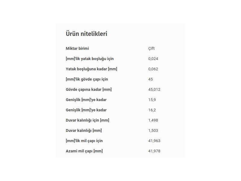 KOL YATAK STD VAG A3 CAD4 GO6-7 JET4 PO5 13-21