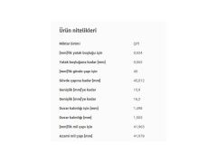 KOL YATAK STD VAG A3 CAD4 GO6-7 JET4 PO5 13-21