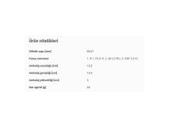 SEGMAN SETİ 80,01MM VAG 80 100 A3 A4 A6 BO1 CAD2 GO3-4 PAS PO3 T3 T4 93-