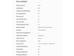 PİSTON 83,01MM VAG A4 A6 PASSAT 00-09