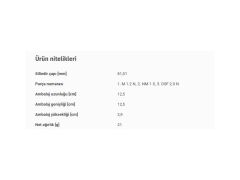 SEGMAN SETİ 81,01MM VAG A6 05-09