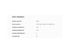 SEGMAN SETİ 82,51MM VAG A3 A4 A6 GO5 PAS 01-16