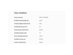 KOL YATAK STD BMW M20 50 52 54 78-10