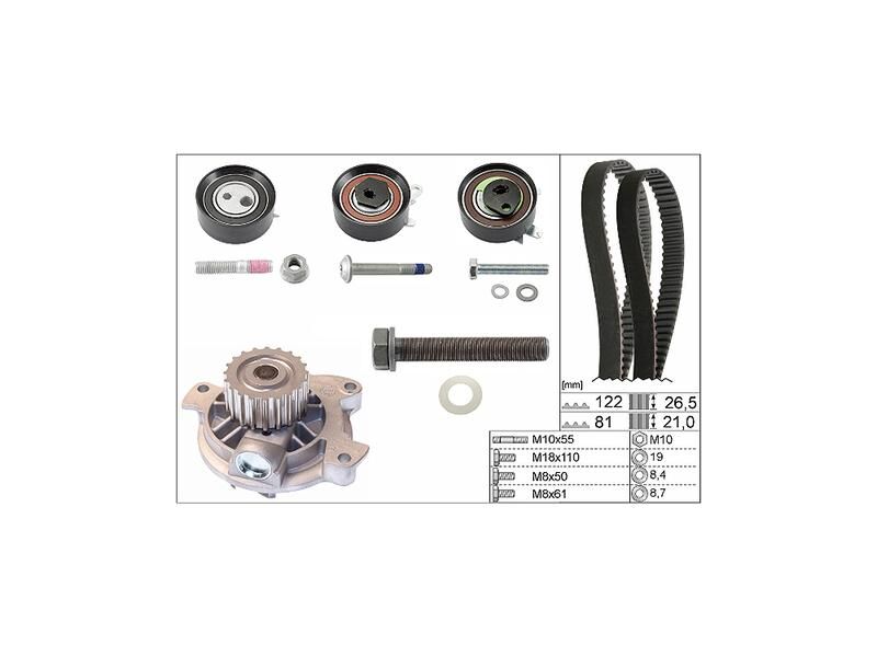 TRİGER SETİ + DEVİRDAİM VAG LT28 T4 96-