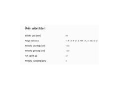 SEGMAN SETİ 84,00MM BMW E30 34 36 46 87-06