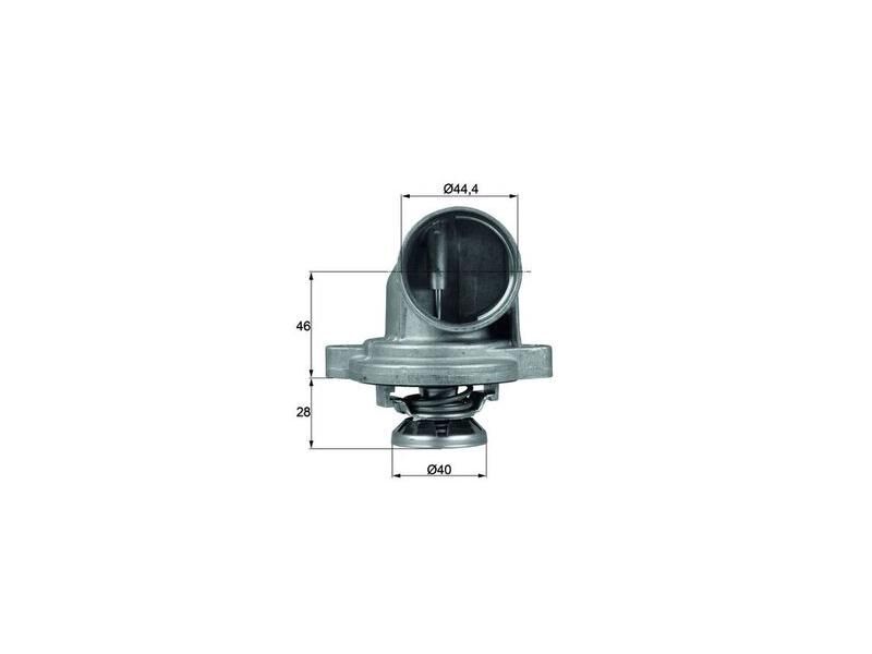 TERMOSTAT 80°C M.BENZ W638 96-04