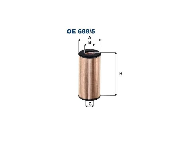 YAĞ FİLTRESİ VAG A1 A3 A4 A5 A6 A7 A8 GO7-8 JET4-6 PAS PO5-6 TROC T7 13-