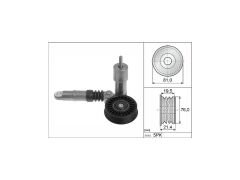 GERGİ KÜTÜĞÜ AMORTİSÖRLÜ  VAG A4 A6 BORA1 GO4 PASSAT 98-