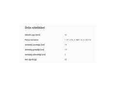 SEGMAN SETİ 92,00MM BMW N62 M62 96-06