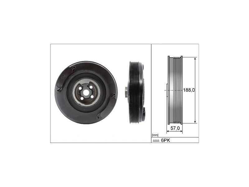 KRANK KASNAĞI VAG A6 CRAFT LT28 T4 90-