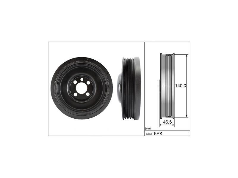 KRANK KASNAĞI  VAG A1 A3 A4 A5 A6 CAD3-4 GO5-6 JET3-4 PAS T5 T6 03-