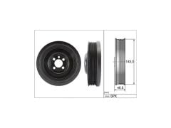 KRANK KASNAĞI  VAG A1 A3 A4 A5 A6 CAD3-4 GO5-6 JET3-4 PAS T5 T6 03-