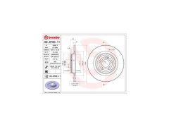 FREN DİSKİ (TEK DİSK) ARKA M.BENZ 118 177 247 18-
