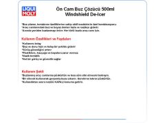 CAM BUZ VE BUĞU ÇÖZÜCÜ SPREY 500ML WİNDSHİELD DE-ICER
