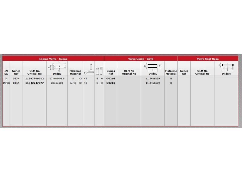 SUPAP IN.12 EX.12 BMW M47 57 67 00-13