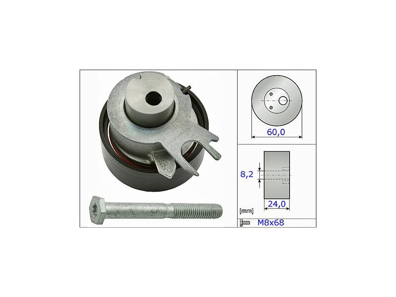 GERGİ RULMANI VAG A2 BO1 CAD2-3 GO4-5-6 PO3-4 97-