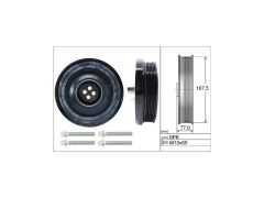 KRANK KASNAĞI  BMW N47 07-