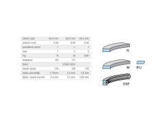 SEGMAN SETİ 80,01MM VAG 80 100 A4 A6 BO1 CAD2 GO3-4 PAS T3 T4 91-