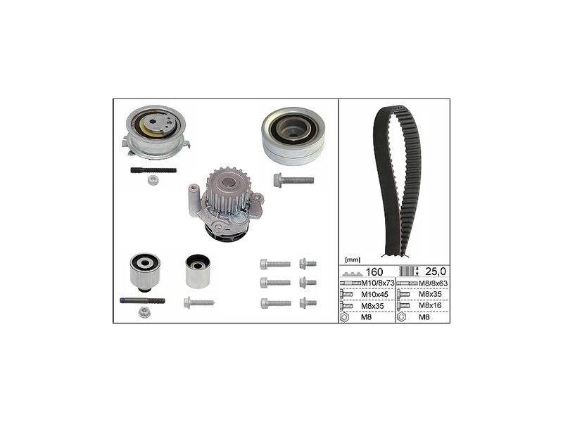 TRİGER SETİ + DEVİRDAİM VAG POLO GO6 JETTA PAS T5 CRAF A3 A4 1.6TDİ 10-