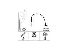 BUJİ KABLO SETİ VAG A3 A4 BO1 CAD3 GO4 JET4 PAS T5 97-