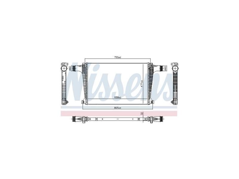 TURBO RADYATÖRÜ VAG Q7 Q8 TOUAREG 17-