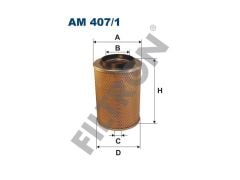 HAVA FİLTRESİ M.BENZ 631 88-