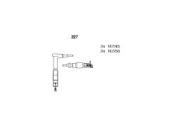 BUJİ KABLO SETİ M.BENZ 124 202 92-00