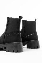 868-2005 Siyah Zümrüt Lastikli Günlük Kadın Bot