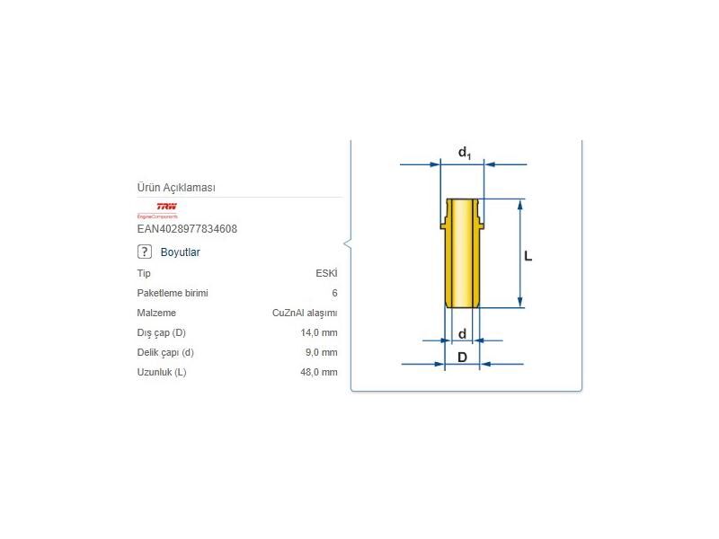 SUPAP GAYDI EGZOZ 6AD M.BENZ 103 82-97