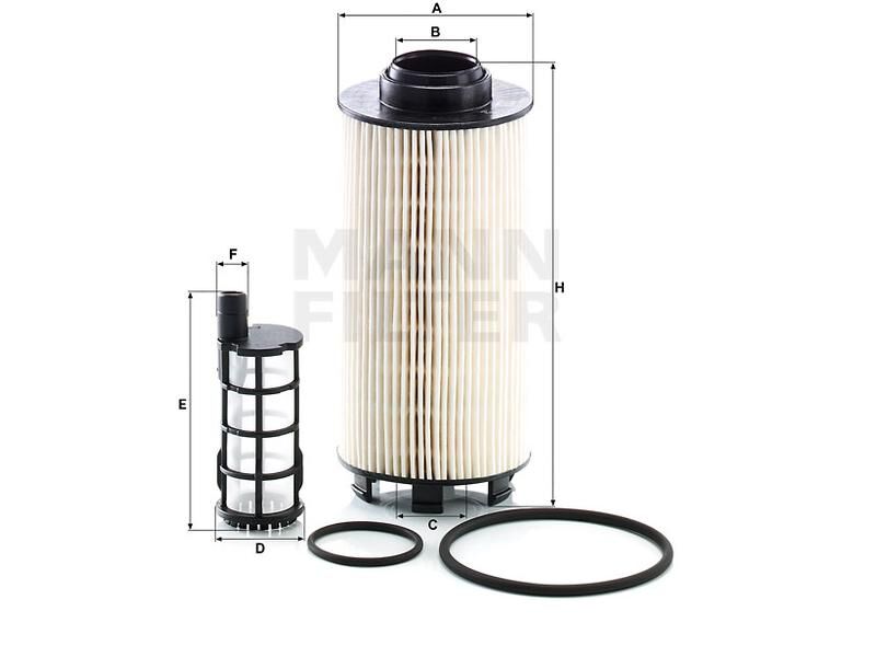 YAKIT FİLTRESİ TKM LKW M.BENZ ACTROS2 AROCS ATEGO3 CITARO SETRA