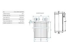 GÖMLEK 87,00MM M.BENZ OM601 602 603 606 83-01