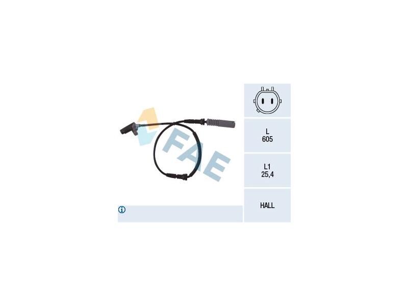 ABS SENSÖRÜ ÖN BMW E38 97-00