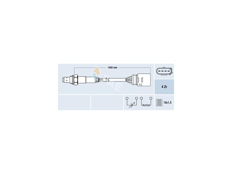 LAMBDA SENSÖRÜ VAG CAD2 PO3 IBIZA2 99-
